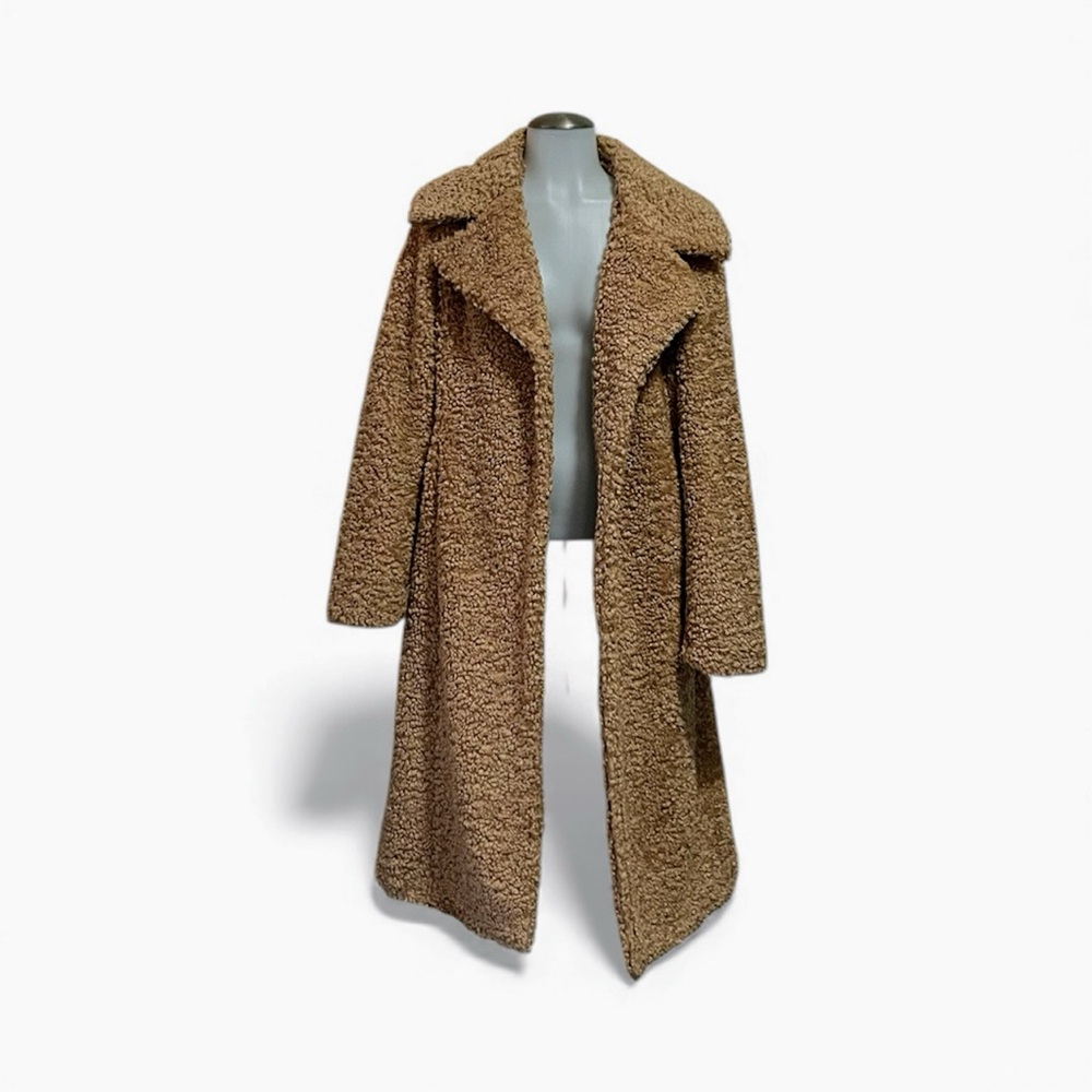 Sam Edelman Camel Teddy Coat NWT